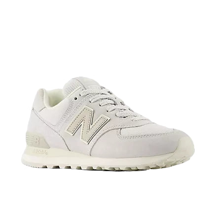 new balance 574 women's | grey/calcium