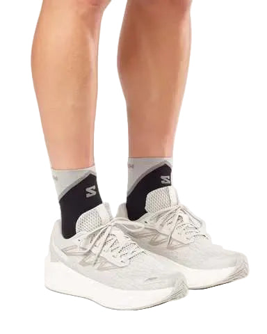salomon aero glide 4 men's | silver cloud / silver cloud / white