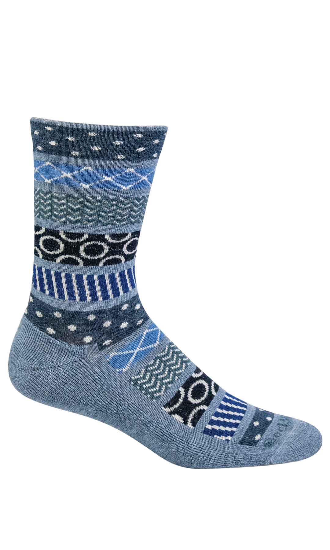sockwell fairisle pop essential comfort women's | bluestone