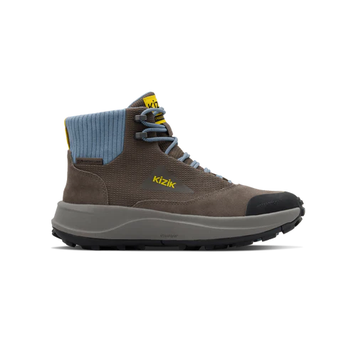 kizik freedom hike waterproof women's | major brown windward blue