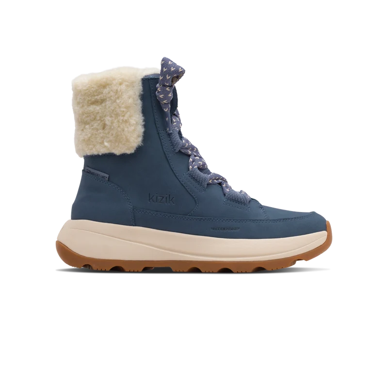 kizik juno 2 lace women's | grisaille fog