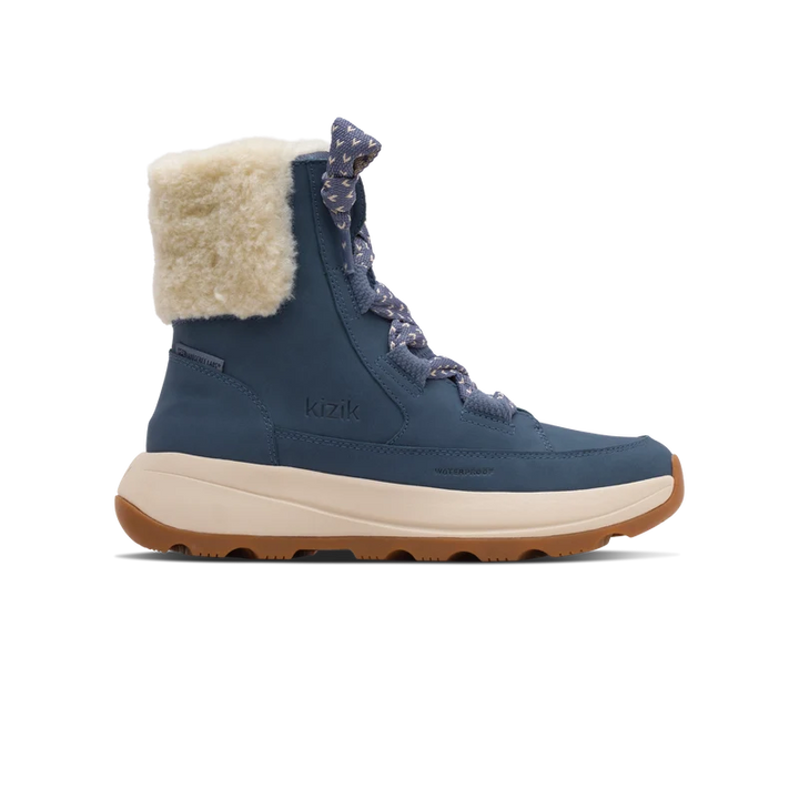 kizik juno 2 lace women's | grisaille fog