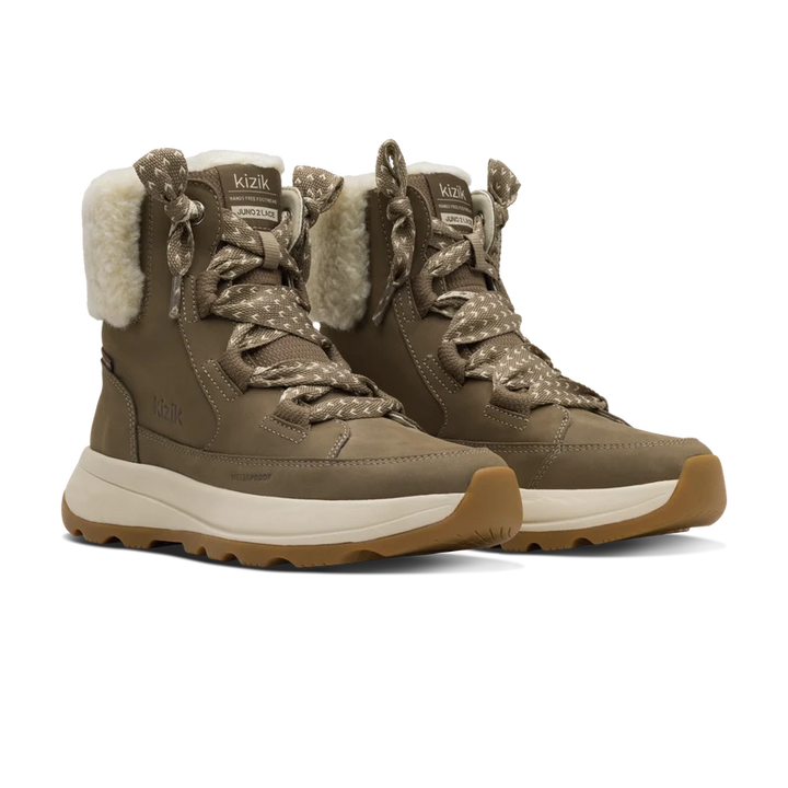kizik juno 2 lace women's | shitake fog