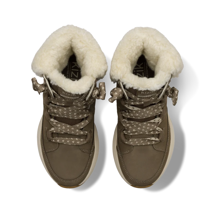 kizik juno 2 lace women's | shitake fog