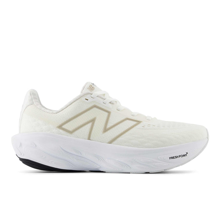 new balance fresh foam x 1080v14 women's | white/light gold metallic