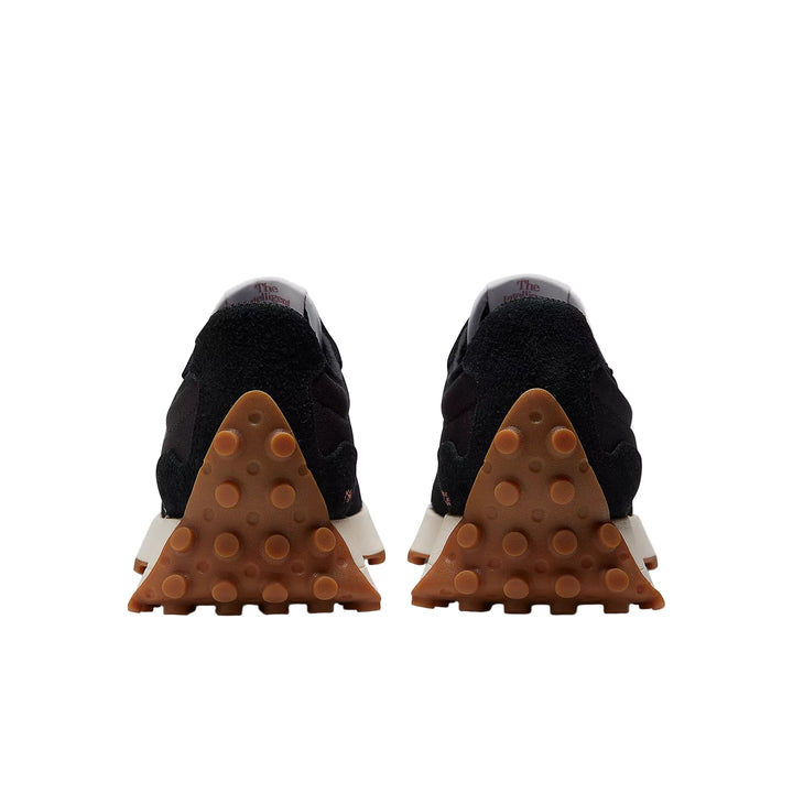 new balance 327 women's | black/white/mineral red
