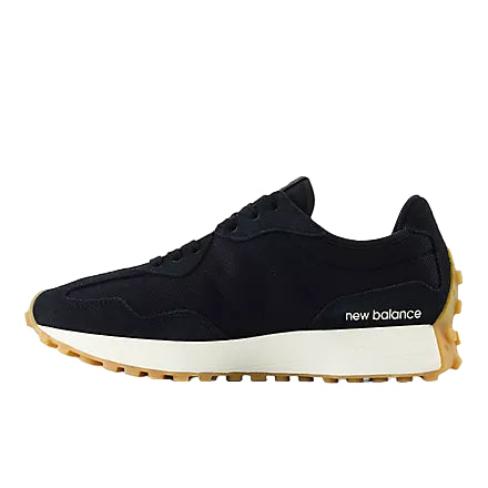 new balance 327 women's | black/black