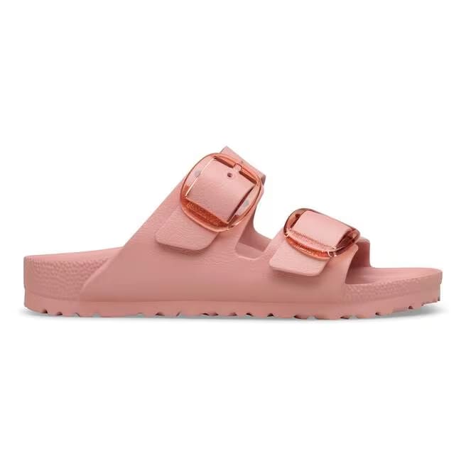 birkenstock arizona big buckle women's | pink clay