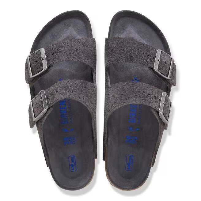 birkenstock arizona soft footbed | charcoal