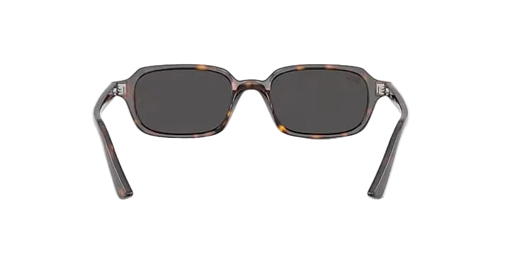 ray-ban zurio bio-based sunglasses | polished havana dark grey