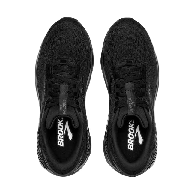 brooks beast gts 24 men's | black/black/ebony