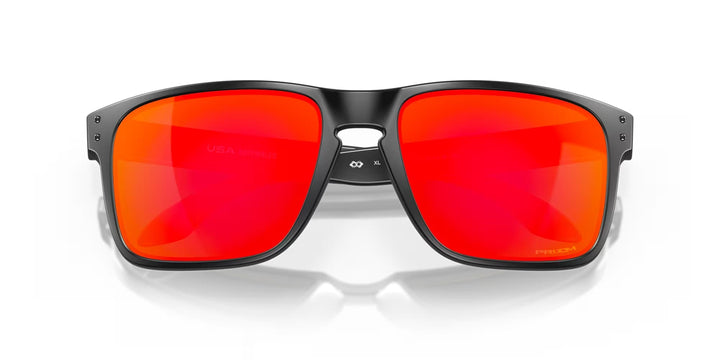 oakley holbrook xl sunglasses | matte black prizm ruby