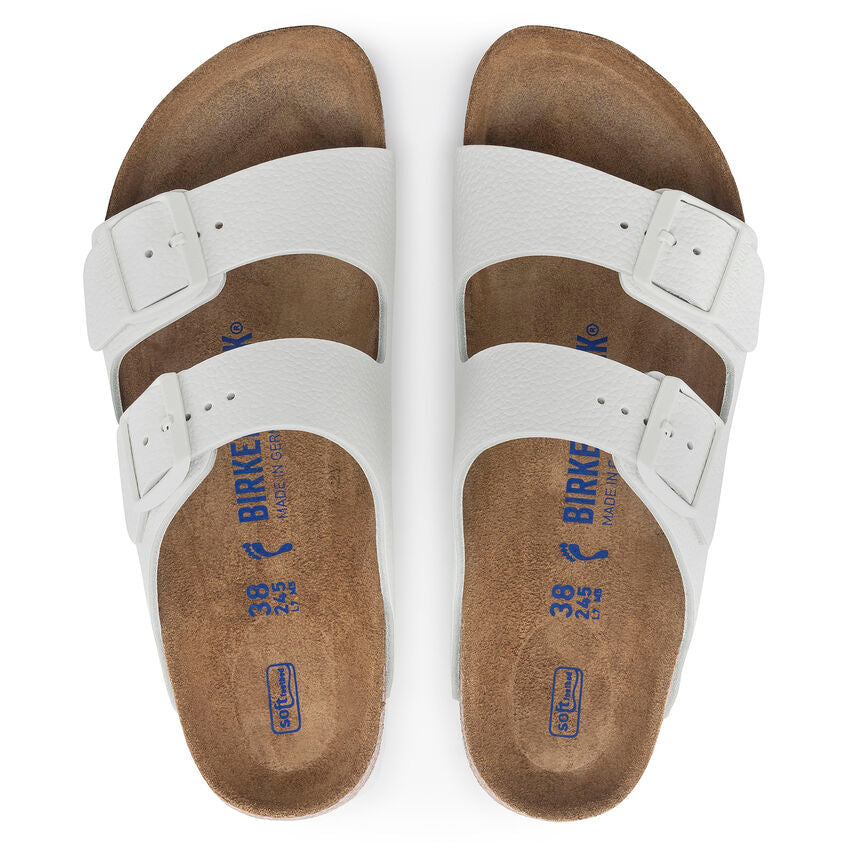 Birkenstock Arizona Soft Footbed White Unisex