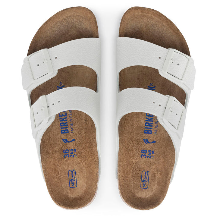 Birkenstock Arizona Soft Footbed White Unisex