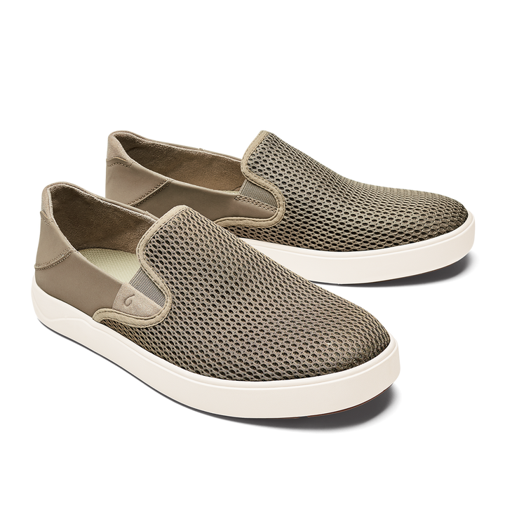 olukai lae'ahi slip-on men's | clay/clay