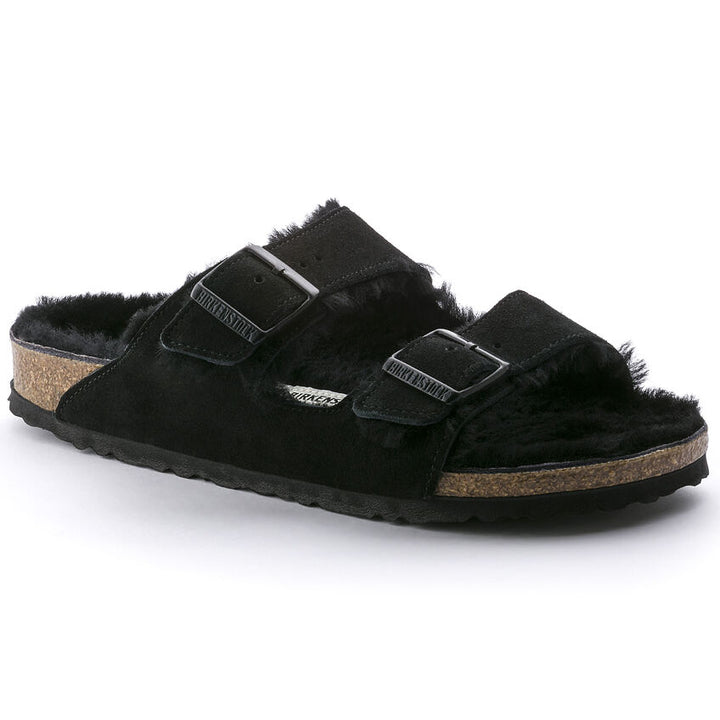 ARIZONA SHEARLING BLACK SUEDE