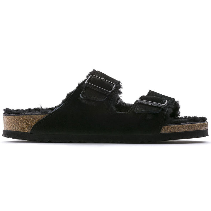 ARIZONA SHEARLING BLACK SUEDE